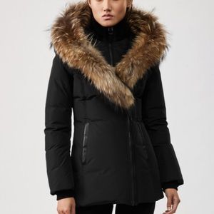 Mackage Coat with Fur Trim, size Medium